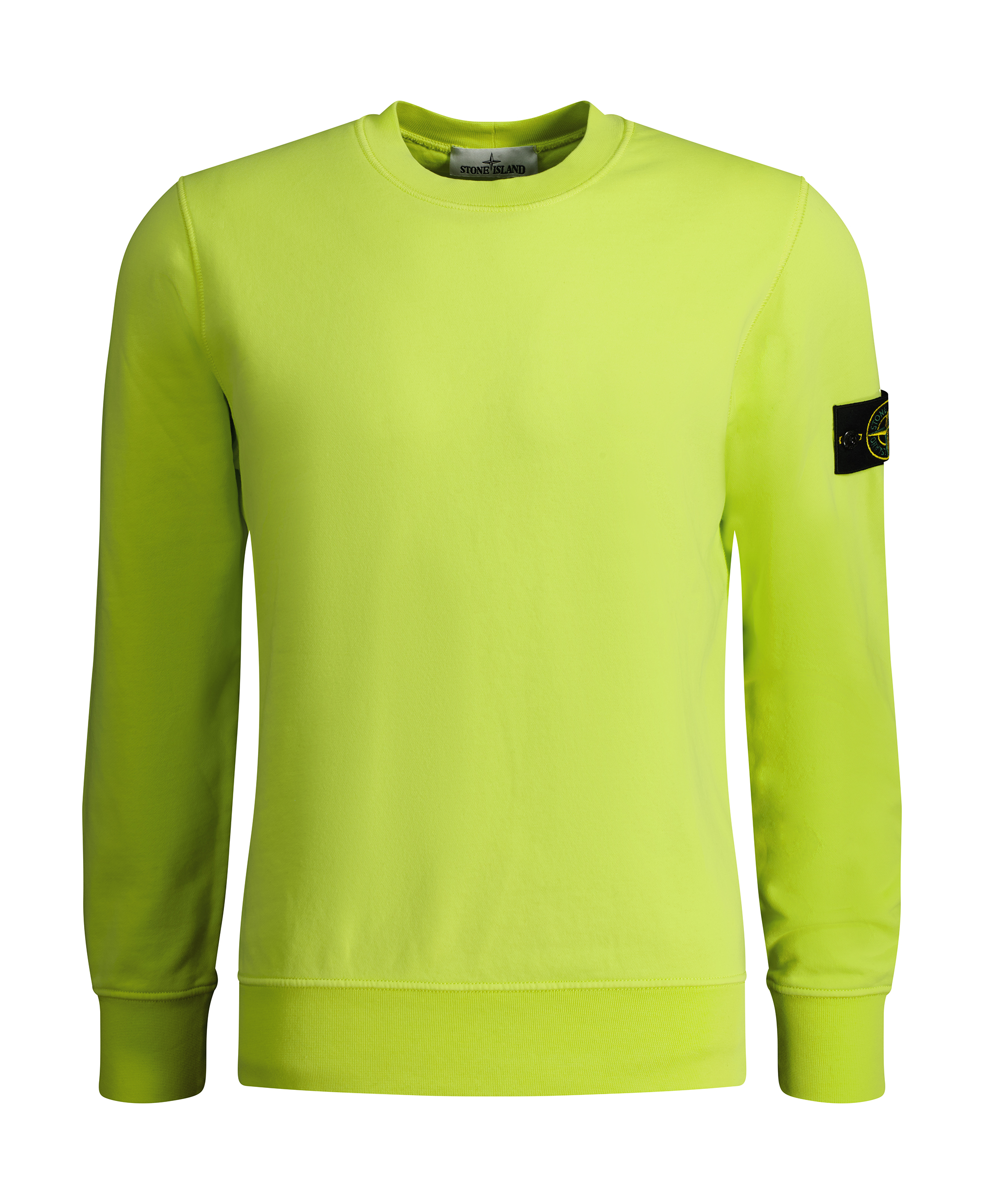 Stone Island Sweatshirt neongrun ZWICKER