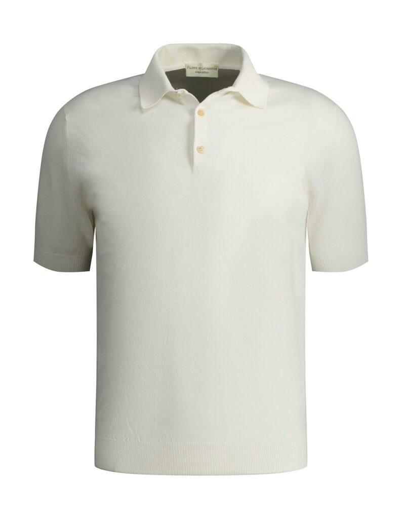 Filippo de Laurentiis Poloshirt creme 